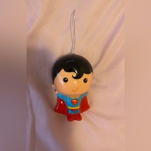 🎄HALLMARK PUFFED CHRISTMAS ORNAMENT- SUPERMAN,NEW CONDITION